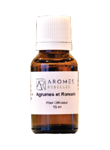 Essential oil: Agrumes et Romarin (15 ml)